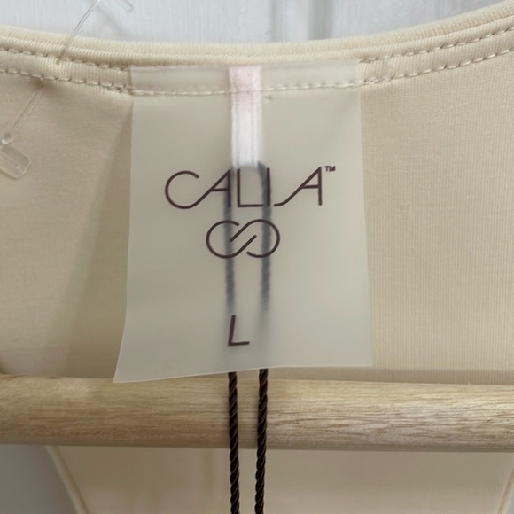 CALIA nude slip dress with built in shapewear underneath. L - Picture 9 of 9